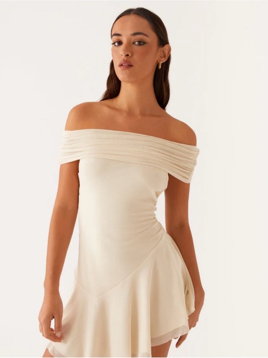 Peppermayo Dresses & Skirts - Peppermayo Finola Off Shoulder Mini Dress